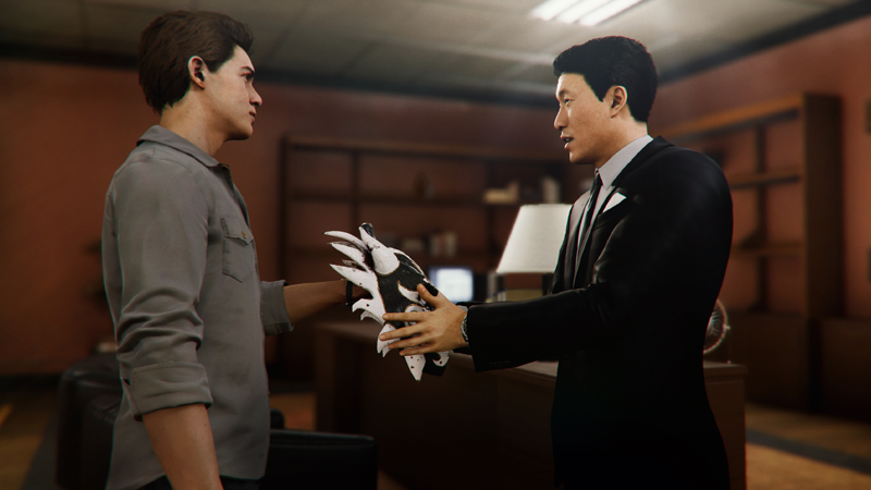 Peter’s relationship with Martin Li is just one of several in the game that toes the line between friend and foe.